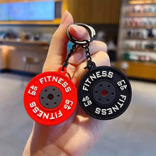 Load image into Gallery viewer, Weight Plate Keychain
