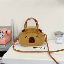 Load image into Gallery viewer, Cartoon Plush Sling Bag
