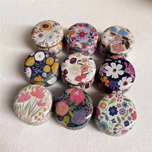 Load image into Gallery viewer, Floral Storage Tin Box
