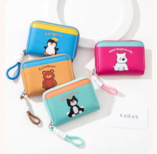 Load image into Gallery viewer, Kawaii Animal Cash Wallet
