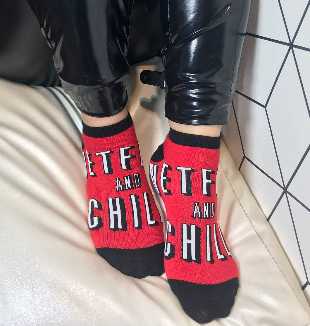 Netflix And Chill Socks