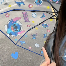Load image into Gallery viewer, Stitch Transparent Umbrellas

