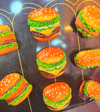 Load image into Gallery viewer, Ceramic Burger Fridge Magnet
