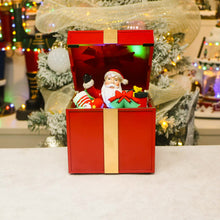 Load image into Gallery viewer, Santa Surprise Gift Box (5inches) Light &amp; Music
