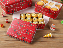 Load image into Gallery viewer, Merry Christmas Tin Box Set of 3
