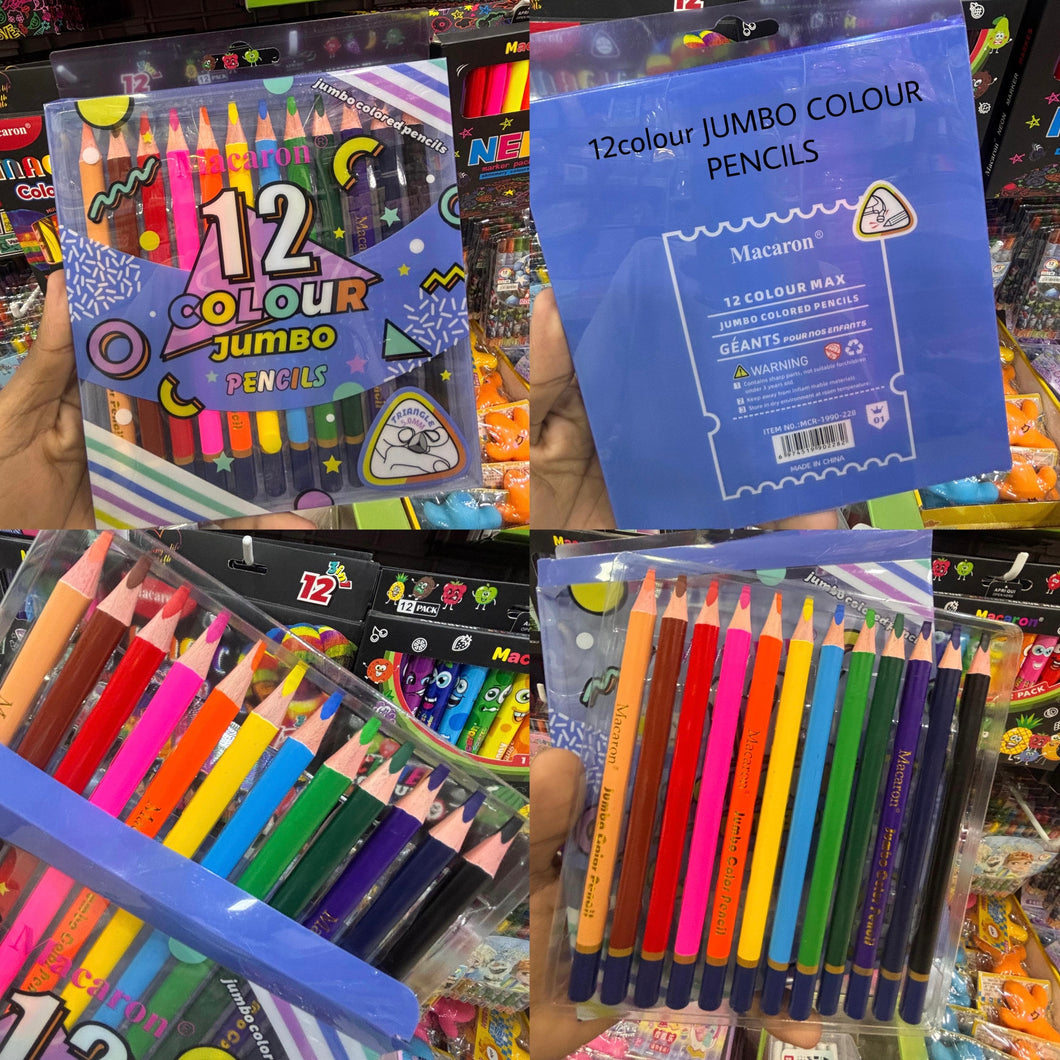 Jumbo Colour Pencils Set of 12