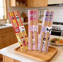 Load image into Gallery viewer, Sanrio Wooden Chopsticks
