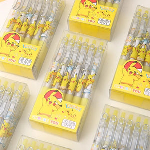 Pikachu Gel Pen Set