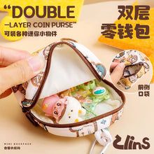 Load image into Gallery viewer, Cherry Cat Mini Backpack Pouch
