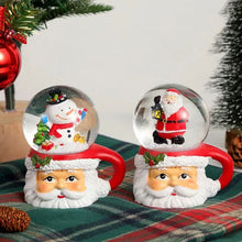 Load image into Gallery viewer, Santa Face Cup Snow Globe (4.2inches)
