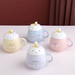 Rainbow Unicorn Horn Mug