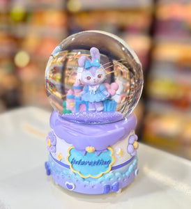 Stella Lou Musical Snow Globe