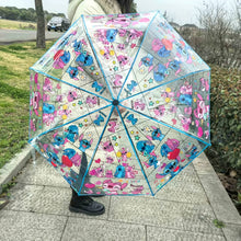 Load image into Gallery viewer, Stitch &amp; Angel Transparent Umbrella

