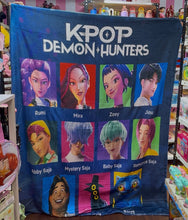 Load image into Gallery viewer, K-pop Demon Hunter Blanket
