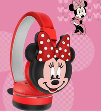 Load image into Gallery viewer, Minnie Mouse Wireless Bluetooth Headphone
