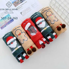 Load image into Gallery viewer, Xmas Themed Microfibre Face/Hand Towel
