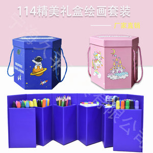 Unicorn And Space Foldable Stationery Set