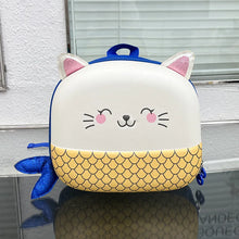 Load image into Gallery viewer, Mermaid Cat Hard Shell Backpack
