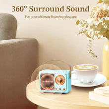 Load image into Gallery viewer, Retro Radio Bluetooth Speaker
