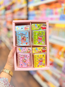 Shinchan Spiral Mini Notebook