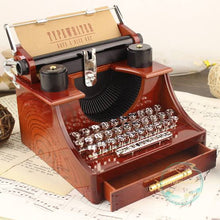 Load image into Gallery viewer, Typewriter Music Box

