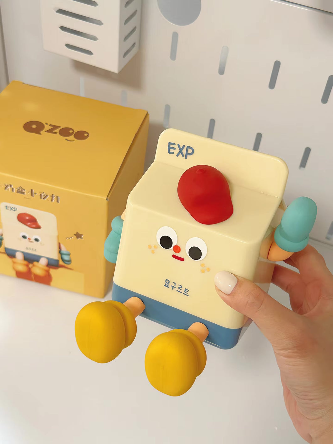 Milk Box Silicone Touch Night Lamp
