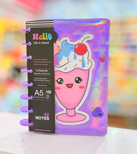 Load image into Gallery viewer, Ice Cream Spiral Notebook
