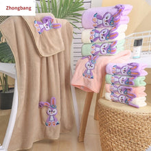 Load image into Gallery viewer, Rabbit Towel Set of 2
