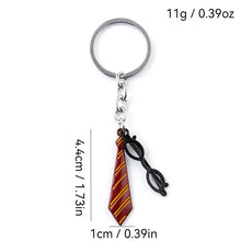 Load image into Gallery viewer, Hp Tie Metal Keychain
