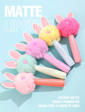 Load image into Gallery viewer, Bunny Pom Pom Matte Lipstick
