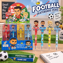 Load image into Gallery viewer, Football Skateboard Black Gel Pen
