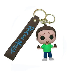 Rick and Morty Keychains