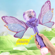 Load image into Gallery viewer, Princess Wings Bubble Wand
