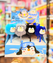 Load image into Gallery viewer, Penguin Pom Pom Pen
