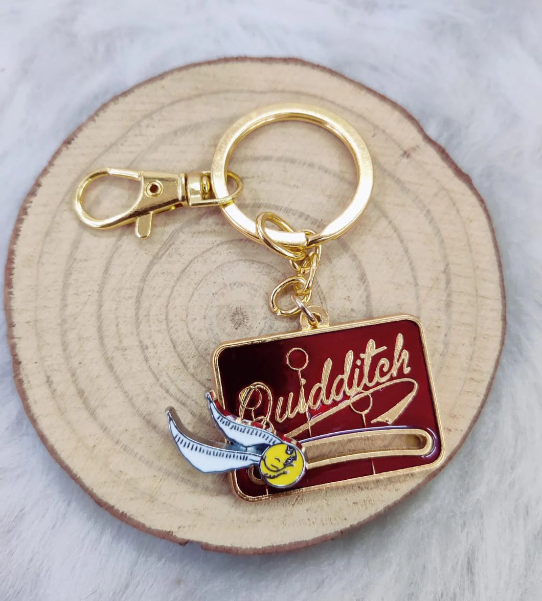 Hp Quidditch Metal Keychain