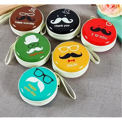 Moustache Zip Storage Tin