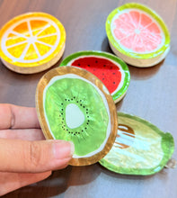 Load image into Gallery viewer, Round Fruit Claw Clip
