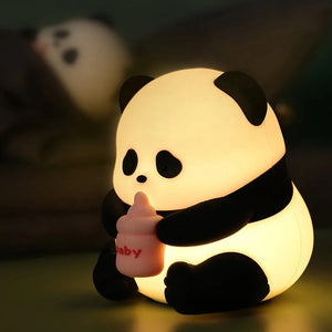 Baby Panda Silicone Night Lamp