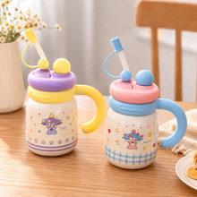 Load image into Gallery viewer, Cute Insulated Jar Tumbler
