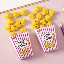 Load image into Gallery viewer, Pop Corn Pencil Topper Eraser
