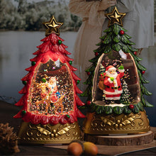 Load image into Gallery viewer, Golden Star Xmas Tree Lantern Lamp
