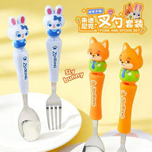 Load image into Gallery viewer, Zootopia Cutlery Set
