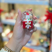 Load image into Gallery viewer, Mini Gift Box Snow Globe

