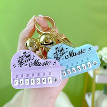 Load image into Gallery viewer, Mini Piano Keychain
