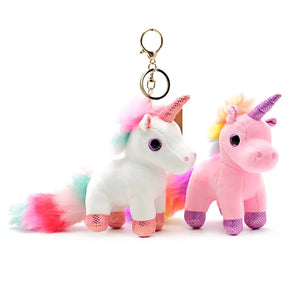 Unicorn Plush Bag Charm