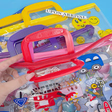Load image into Gallery viewer, Shark Theme PVC Handle Folder
