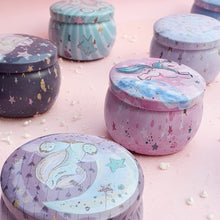 Load image into Gallery viewer, Unicorn Tin Round Box
