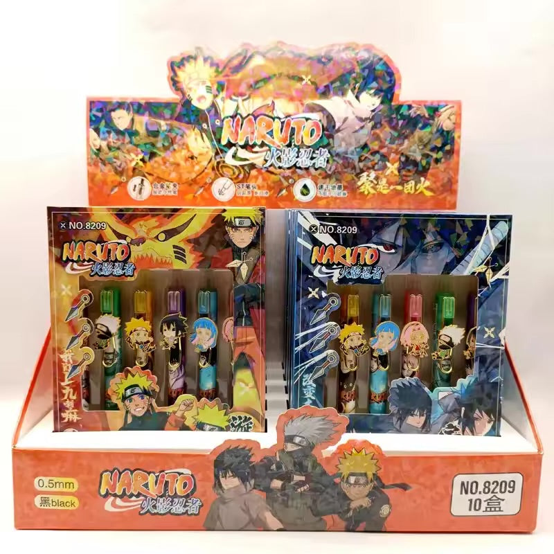 Naruto Charm Pen Set