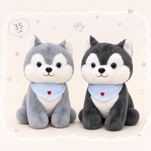 Load image into Gallery viewer, Scarf Dog Plushie 35cm
