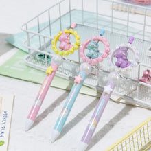 Load image into Gallery viewer, Crystal Unicorn Blue Gel Pen
